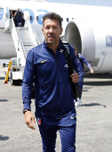 El Atlético de Madrid llega a Los Ángeles, su cuartel general para el Mundial de Clubes