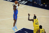 NBA: Finals-Oklahoma City Thunder at Indiana Pacers