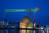 FILE PHOTO: Thyssenkrupp Marine Systems holds a brand launch in Kiel