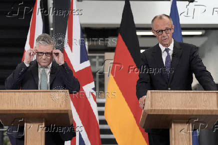 German Chancellor Merz visits Britain