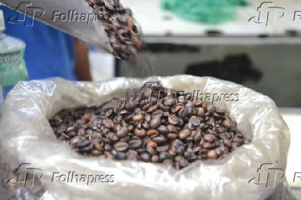 Queda no preço do café
