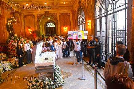 Velório da Preta Gil no Theatro Municipal