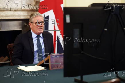Starmer co-chairs coalition of the willing meeting ahead of US-Russia summit