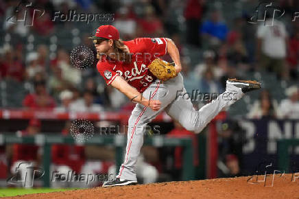 MLB: Cincinnati Reds at Los Angeles Angels