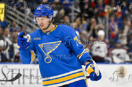 NHL: Colorado Avalanche at St. Louis Blues