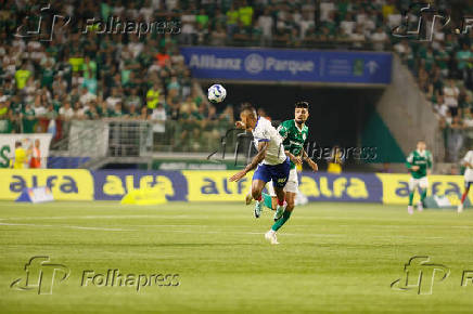 Partida entre Palmeiras e Bahia pelo Campeonato Brasileiro