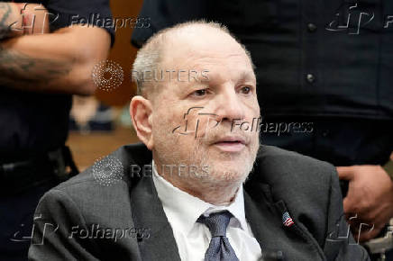 Harvey Weinstein appears at Manhattan Criminal Court for his rape and sexual assault trial, in New York City