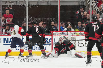 NHL: Stanley Cup Playoffs-Florida Panthers at Carolina Hurricanes