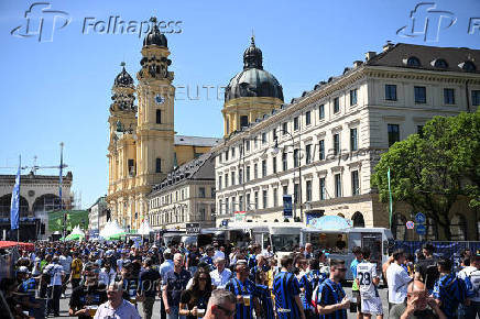 Champions League - Final - Paris St Germain and Inter Milan fans gather in Munich