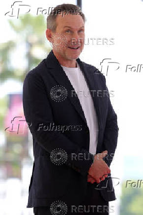 Unveiling ceremony for actor Christian Slater's star on the Hollywood Walk of Fame in Los Angeles