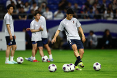 World Cup - AFC Qualifiers - Group C - Japan v Indonesia