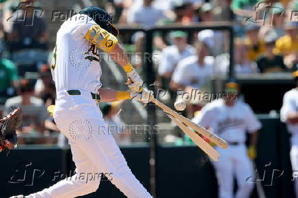 MLB: Cleveland Guardians at Athletics