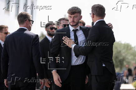 Funeral for late Portugal's player Diogo Jota and his brother Andre Silva