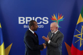 Brazil's President Lula meets with Ethiopian PM Abiy Ahmed Ali, in Rio De Janeiro
