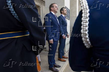 US Defense Secretary Hegseth meets with German Defense Minister Pistorius