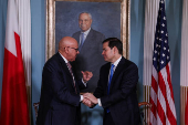 Bahrain's Foreign Minister Abdullatif bin Rashid Al Zayani visits Washington.D.C.