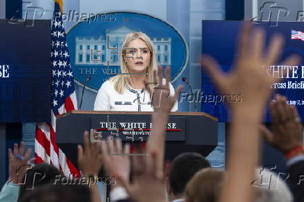 White House Press Secretary Leavitt speaks on Epstein files