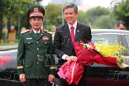 Singapore’s Minister for Defence Chan Chun Sing visits Vietnam