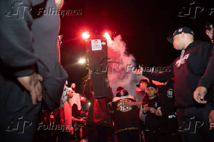Protesto Torcida do Corinthians