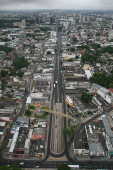  Vista aérea da cidade de Manaus (AM)