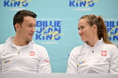 Tennis Billie Jean King Cup - Poland press conference