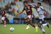 Partida entre Flamengo e Central Córdoba válida pelo Copa Libertadores 2025.