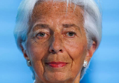ECB President Lagarde addresses the media, in Frankfurt