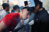 March in favor of full decriminalization of cannabis, in Mexico City