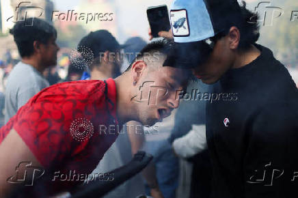 March in favor of full decriminalization of cannabis, in Mexico City