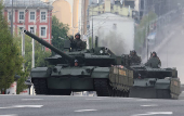 Rehearsal for Victory Day parade in Moscow