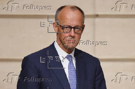 New German Chancellor Merz visits Paris