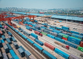 New International Land-Sea Trade Corridor Dry Port, in Chongqing