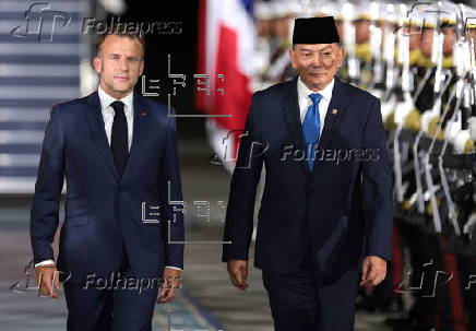France's President Emmanuel Macron on state visit to Indonesia