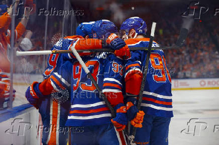 NHL: Stanley Cup Playoffs-Dallas Stars at Edmonton Oilers