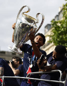 Champions League - Paris St Germain Victory Parade