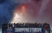 Champions League - Paris St Germain Victory Parade