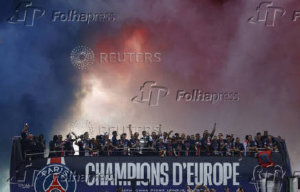 Champions League - Paris St Germain Victory Parade