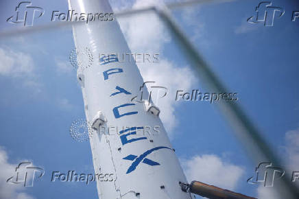 SpaceX headquarters is shown in Hawthorne, California