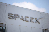 SpaceX headquarters is shown in Hawthorne, California