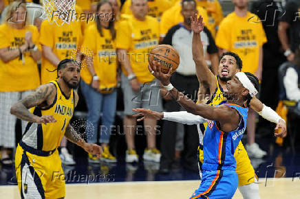 NBA: Finals-Oklahoma City Thunder at Indiana Pacers