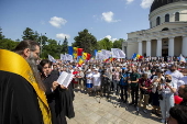 Family March in Moldova