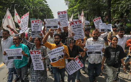 Protests in Delhi after student set herself on fire at college in Odisha