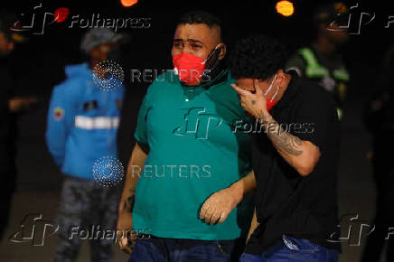 Venezuelan migrants who had been detained in El Salvador arrive to Venezuela