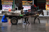 Monsoon rainfall in Peshawar