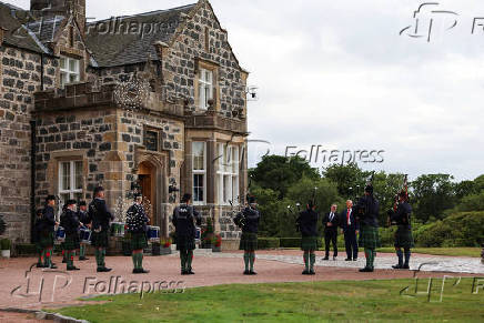 U.S. President Donald Trump visits Scotland