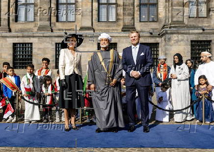 Omani sultan on state visit to The Netherlands