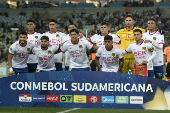 Partida entre Fluminense x Unión Española (CHI) no Maracanã.