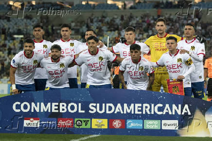 Partida entre Fluminense x Unión Española (CHI) no Maracanã.