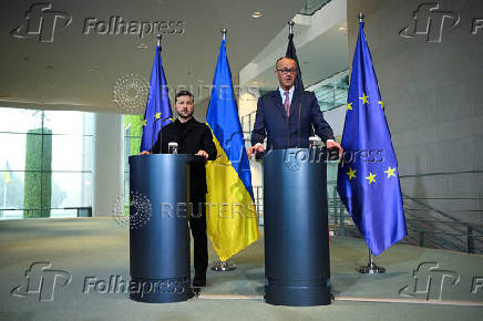 Ukraine's President Zelenskiy visits Germany