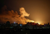 Russian drone and misille strike in Kyiv